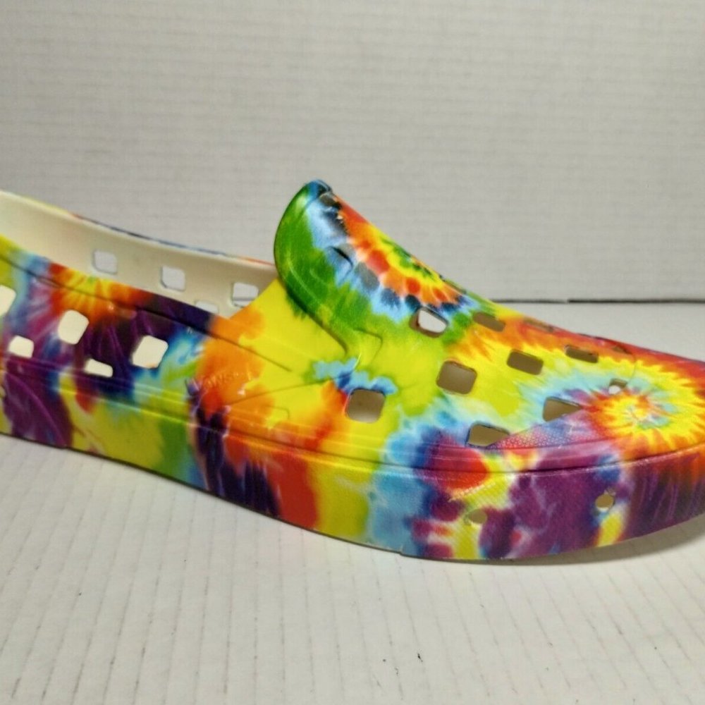 Vans Men's Slip-O  Beach Water Shoes Size 12 mens  Tie Dye VN0A5HF8TIE - Picture 5 of 6